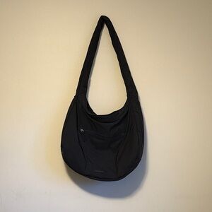 Athleta Black Hobo Bag